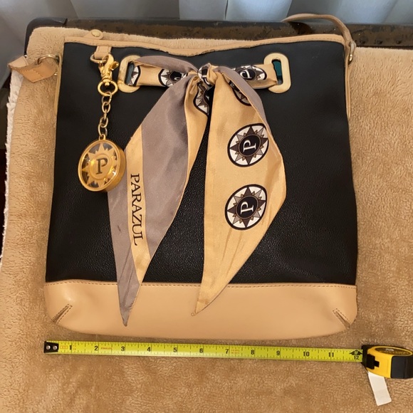 PARAZUL LEATHER bags with accessories BUNDLE - Picture 8 of 9